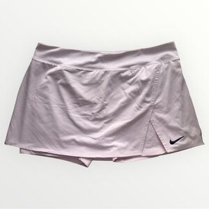 Nike Dri Fit Slim Fit Skort Tennis Skirt Light Pink Dusty Pick Size Xl